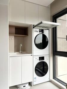 Wholesale Price Laundry <strong>Cabinet</strong> Room <strong>Storage</strong> Washing Machine <strong>Cabinets</strong> for Balcony and <strong>Bathroom</strong> Use - Product Image 6