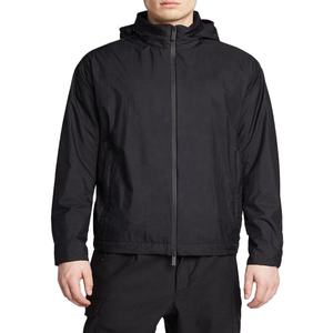 Chaqueta Cortavientos Deportiva de Nailon Informal de Moda OEM, Impermeable, con Logotipo Personalizado Estampado para Hombre - Product Image 2