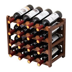 Estante para vinos de varios niveles para escritorio, mueble para vinos y estantería para vinos para la sala de estar, estante de almacenamiento sencillo. ¡Guau! - Product Image 2