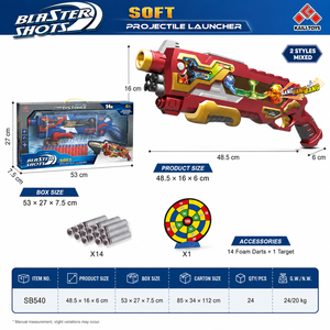 Pistola de Dardos de Espuma SB540 Hero Hacker, Juguete de Aventura para Niños, para Jugar al Aire Libre y <span class=keywords><strong>Juegos</strong></span> Imaginativos - Product Image 3
