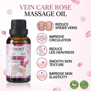 <span class=keywords><strong>Huile</strong></span> de massage réparatrice <span class=keywords><strong>pour</strong></span> <span class=keywords><strong>varices</strong></span> DAQAN 30ML, extrait de rose, extrait de gingembre, soin apaisant des veines, <span class=keywords><strong>huile</strong></span> <span class=keywords><strong>essentielle</strong></span> de rose - Product Image 1