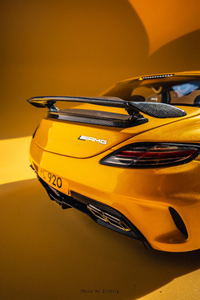ชุดแต่งสไตล์ Mercedes SLS R197 Black Series คาร์บอนไฟเบอร์ กันชนหน้า-หลัง สปอยเลอร์ ฝากระโปรง สภาพใหม่ - Product Image 4