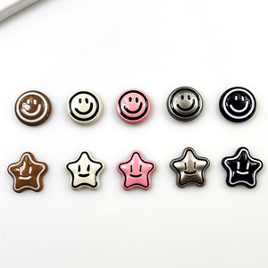 Plastic <b>Star</b> Smiley Face Hair <b>Clip</b> Casual DIY Jewelry Accessory High Quality Yiwu Spring 2024 - Product Image 5
