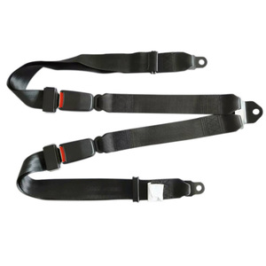 Cinturón de Seguridad de Dos Puntos Integrado para Asiento de Autobús, Vehículo de Pasajeros, con ABS, Poliéster y Construcción de Acero - Product Image 1