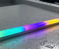 Nouveau Néon LED DMX RGBW Flexible et Coloré pour Scène et Cabine, 20*18mm 24V IP68, Éclairage Extérieur à Effet de Chasse pour Fêtes et Projets de Façade de Bâtiment