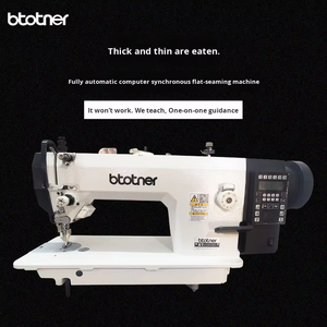 <span class=keywords><strong>Machine</strong></span> à <span class=keywords><strong>coudre</strong></span> à point noué 0303D ordinateur synchrone automatique coupe-fil à entraînement direct matériau épais - Product Image 4