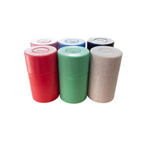 Bocaux personnalisés colorés en paille de blé, scellés sous vide, résistants aux UV, en PP de qualité alimentaire, pour le stockage d'herbes comestibles, de gommes et de compléments alimentaires - Product Image 4