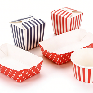 Caja <span class=keywords><strong>para</strong></span> churros, patatas fritas, aros de cebolla, palomitas de maíz, nuggets de pollo, patatas fritas de camote, caja desechable al por mayor <span class=keywords><strong>para</strong></span> aperitivos - Product Image 2