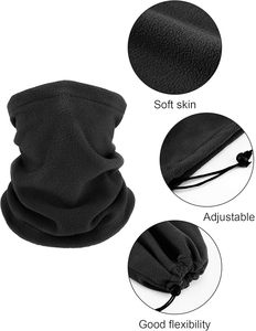 Protège-cou d'hiver pour homme, court, doublé polaire, épaissi, coupe-vent, avec technologie avancée antistatique et anti-bouloches - Product Image 6