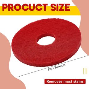Nettoyage commercial 12 "Orbiter Pad Non-Woven Scrubbing for Floor Maintenance for Ponçage Floor Buffer <span class=keywords><strong>Machine</strong></span> - Product Image 2