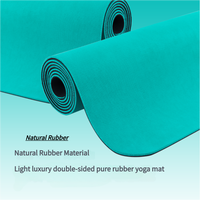 SHENGDE Hochwertige Umweltfreundliche Gym Pilates Yoga-Matte 183x61cm Einlagig Reiner Gummi Individuelles Logo Langlebig Rutschfest Großhandel