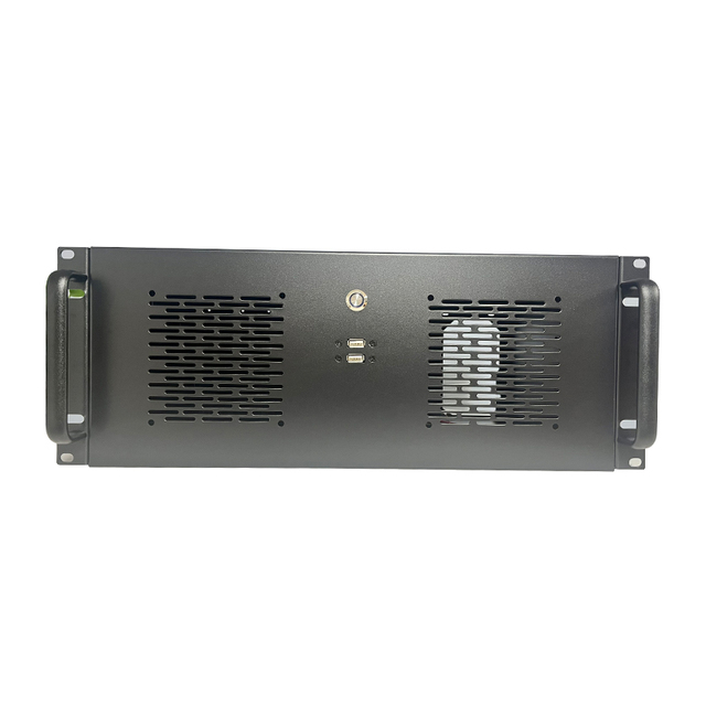 4U430 Industrial Rack Computer Case 7 PCI Slots with Wall Piercing Terminal Slot Supports ATX Motherboards