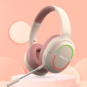 Auriculares Inalámbricos Bluetooth L800, Sobre la Oreja, con Cancelación de Ruido, Plegables, con Micrófono, Auriculares para Juegos, Carga Tipo C - Product Image 1