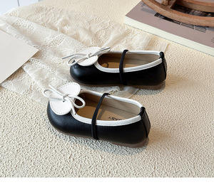 Zapatos de Princesa <span class=keywords><strong>para</strong></span> Niñas, Primavera y Otoño 2026, Nuevos, Elásticos, de Poliuretano, <span class=keywords><strong>con</strong></span> Cierre de <span class=keywords><strong>Velcro</strong></span>, <span class=keywords><strong>con</strong></span> Lazo, <span class=keywords><strong>para</strong></span> <span class=keywords><strong>Bebés</strong></span> de 1 a 6 Años - Product Image 6