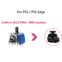 1 pièce JS13 PRO+ TMR Joystick de remplacement pour manette PS5 Edge, stick analogique 3D électromagnétique TMR pour accessoires PS5