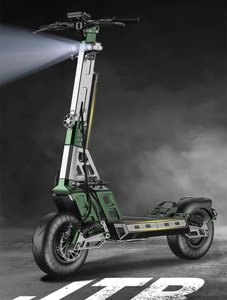 Scooter Eléctrico Todoterreno de Alta Gama para Exportación, 60V, 13 Pulgadas, 6000W, 80km/h, Alcance de 60-80km, Plegable y con Amortiguación - Product Image 2