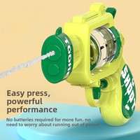 Pistolet à eau en plastique pour enfants, modèle YB1745, pour les combats aquatiques parent-enfant - Utilisation en salle de bain et à la plage