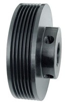 Servicio de Mecanizado CNC Disponible para Poleas de Hierro con Biselado, con Informe de Calidad para Equipos Energéticos