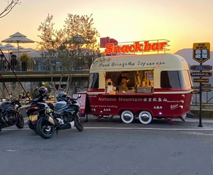 Cuisine mobile entièrement <span class=keywords><strong>équipée</strong></span>, camion de glaces, camion de pizzas et de café, remorque alimentaire mobile économique - Product Image 1