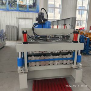 שתי שכבה אחת של אריח גג להרכיב מכונות יש מספר דיאגרמות פרופיל אריח, קטלוגים של מוצרים ניתן לספק. - Product Image 1