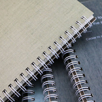 Impression de carnet A5 personnalisé, agenda planificateur 2026, carnet à spirales bon marché imprimé