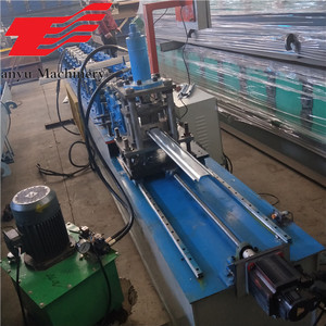 Máy làm cửa kim loại mạ kẽm tốt nhất - Máy làm cửa cuốn bằng thép hình - Product Image 2