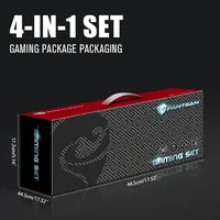 Ensemble clavier, souris, casque et souris optique RGB filaire G09, kit de jeu complet 4 pièces pour PC gamer, bundle pour configuration informatique
