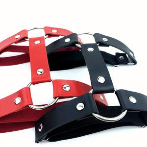 Mode Punk Street Sexy Rond Cuisse Anneaux Pied Anneaux Double Rangée Jarretières - Product Image 1