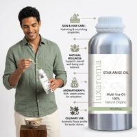 Huile essentielle d'anis étoilé en gros, 100% pure et naturelle, pour parfums et spas, huiles essentielles parfumées, qualité professionnelle supérieure