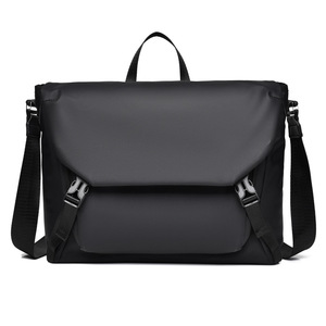 <b>Summer</b> Large Men's Crossbody Laptop <b>Shoulder</b> <b>Bag</b> Briefcase Multifunctional Lightweight Waterproof Polyester Business Casual - Product Image 1