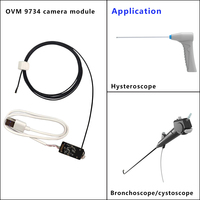 Placa de alimentación de ajuste LED para endoscopio 1280X720P 1MP OVM9734