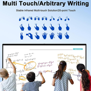 <span class=keywords><strong>Tableau</strong></span> interactif intelligent LCD 4K BANGTING 55-110 pouces avec 20 points de contact (stylo/doigt) et système d'exploitation Android/Windows pour les écoles et l'enseignement - Product Image 5