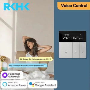 Kit <span class=keywords><strong>de</strong></span> <span class=keywords><strong>maison</strong></span> intelligente RKHK Tuya avec thermostat WIFI, compatible avec Alexa, Google Home, Apple Homekit, contrôle vocal, automatisation, système <span class=keywords><strong>de</strong></span> <span class=keywords><strong>maison</strong></span> intelligente - Product Image 2
