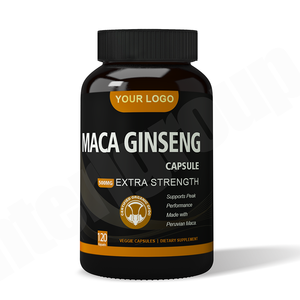 Capsules de Maca et de Ginseng Biologiques OEM ASAP, Compléments Alimentaires pour le Soutien Énergétique, Amélioration de l'Immunité, Capsules de Maca et de Ginseng - Product Image 3