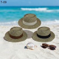 Chapeau de soleil respirant et élégant T-09 Three Salty Grass, nouvel outil de maquillage, pour usage quotidien, produits de beauté à 1 dollar, vente chaude en Chine