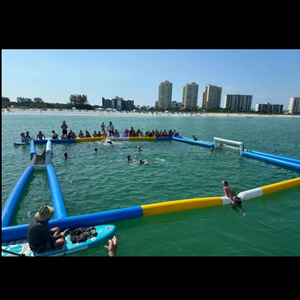 Campo de Waterpolo Inflable Aqua Equipment para Deportes de Playa, Boya de Portería para SUP Polo, Accesorios para Piscina - Product Image 2