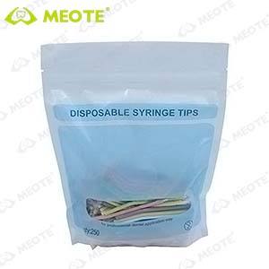 MEITE peralatan medis gigi, alat <span class=keywords><strong>Dental</strong></span> irigasi logam sekali pakai Air 3 arah jarum suntik - Product Image 6