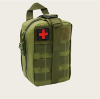 Trousse de premiers secours pour le camping, la randonnée, la chasse, les activités de plein air, EDC, pochette Molle, survie, kit médical tactique d'urgence, sac de ceinture