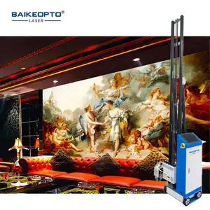 Direct To Walls Printer Mural Decor Mounted 3D Vertical Wall Pen Inkjet Printing Machine