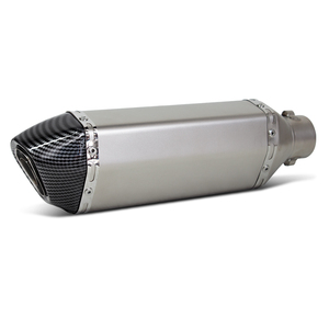 Pot d'échappement universel pour moto 51MM, silencieux modifié en acier inoxydable 370MM Akra Escape Moto pour R15 Gsxr125 Mt07 Gsxs125 <span class=keywords><strong>CBR125R</strong></span> - Product Image 1