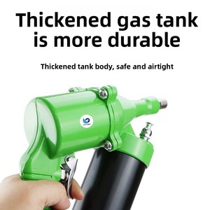 Pistolet à <span class=keywords><strong>graisse</strong></span> pneumatique, outil de lubrification automatique haute pression pour l'entretien des machines lourdes - Product Image 2