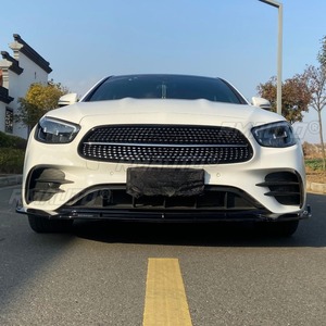 ลิ้นกันชนหน้ารถยนต์ สปอยเลอร์ดิฟฟิวเซอร์ สำหรับ Mercedes Benz E-Class 2019-2022 ชุดแต่งรถยนต์ - Product Image 1