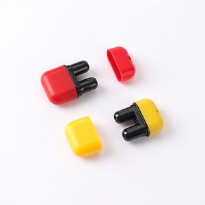 Bâtonnet <span class=keywords><strong>inhalateur</strong></span> nasal vide personnalisé de 2 ml à double orifice pour aromathérapie, huile essentielle, flacon en plastique PP de qualité médicale - Product Image 1