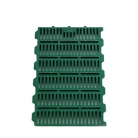 Lames de sol en plastique à double nervure pour sol de porcherie d'engraissement, lames de sol pour porcherie
