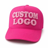 Gorra Deportiva Trucker Snapback de Moda Premium con Bordado 3D en Relieve, Ajustable para Hombre y Mujer, Logotipo Personalizado de Alta Calidad