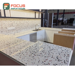 ชั้นวางสินค้ากาแฟแบบโมดูลาร์ แผงไม้ระแนงสำหรับจัดแสดงสินค้าปลีก ชั้นวางกาแฟแบบบรรจุถุง - Product Image 1