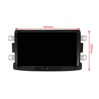 Autoradio Android 8 pouces pour Renault Captur, écran IPS, WiFi intégré, Android Auto, radio FM, 4 Go de stockage, tableau de bord