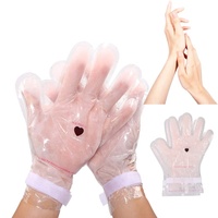 1 Paar 2-in-1 Paraffin-Badewannen-Einlagen, Baumwoll-Therapiehandschuhe und warme Handbezüge mit Lavendelduft zur Handpflege