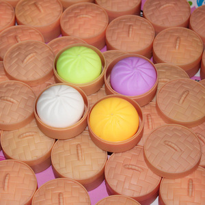 ขนมซาลาเปาไส้แป้งหลากสีสัน ของเล่นบีบยืดหยุ่นรูปสัตว์ โมจิสำหรับเด็ก ขายส่ง - Product Image 4