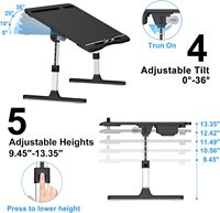 Bed Kleine Computer Bureau Luie Slaapkamer Opvouwbare Nachtkastje Thuis Slaapzaal Minimalistische Computer Studie Laptop Tafel